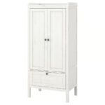Wardrobe, white, 80x50x172 cm (31 1/2x19 5/8x67 3/4 ")
